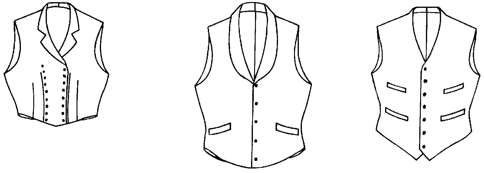 222 Vintage Vests