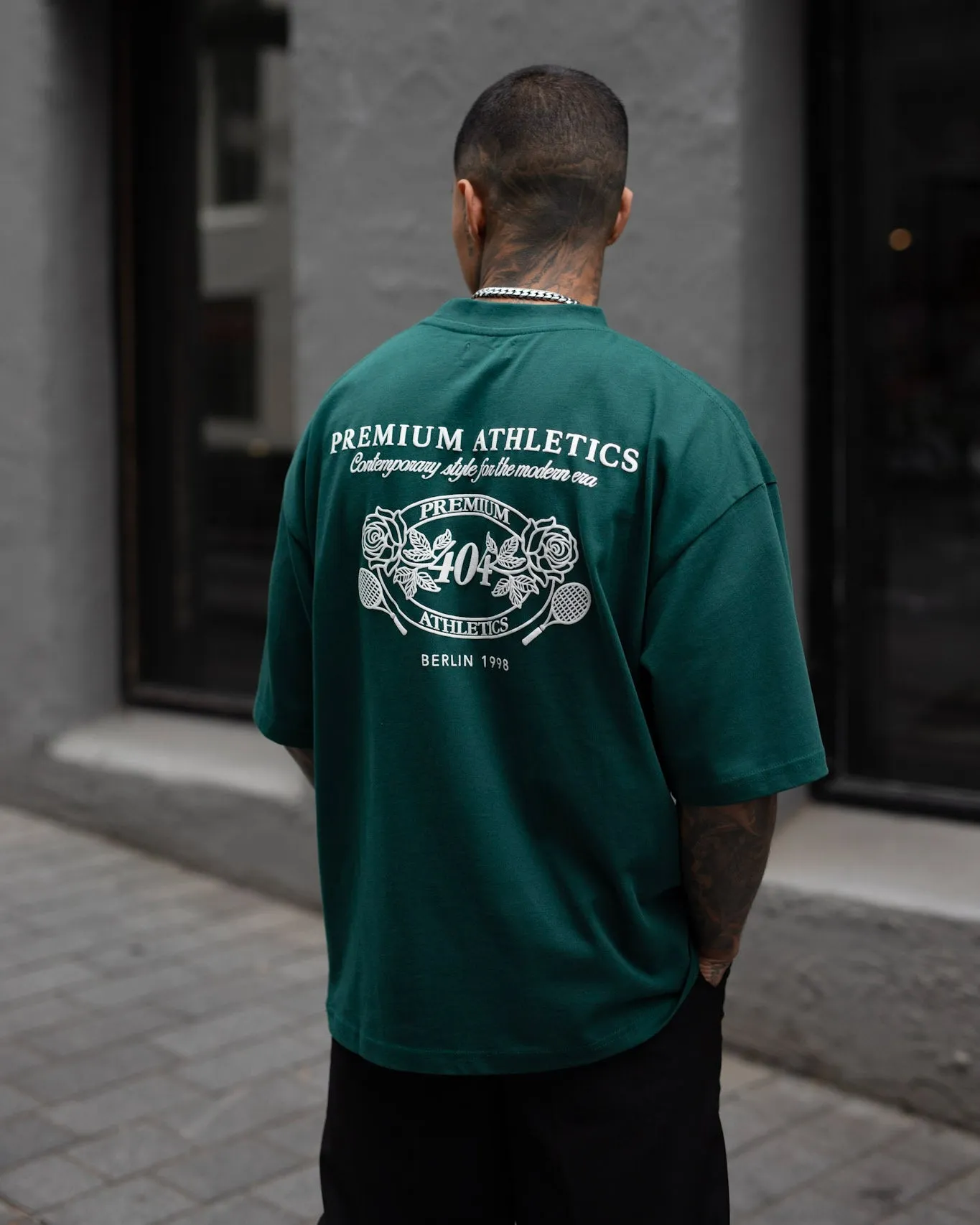 404 Premium Athletics Vintage T-Shirt Green