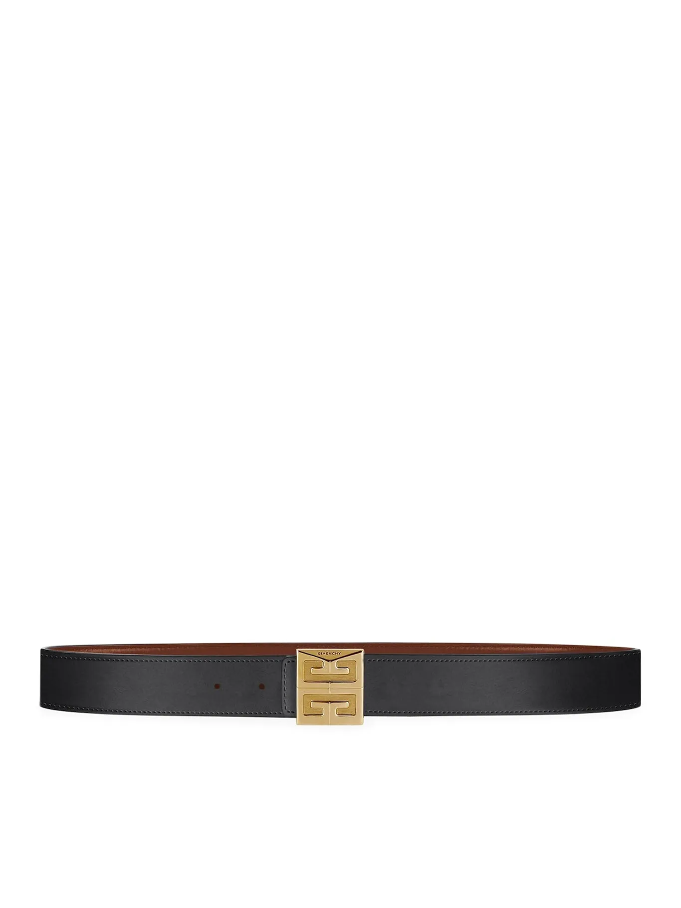 4G reversible leather belt 4G