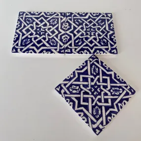 4"X4" tiles blue and white hand painted ceramic bathroom for wall and ground, tiles wall decorative