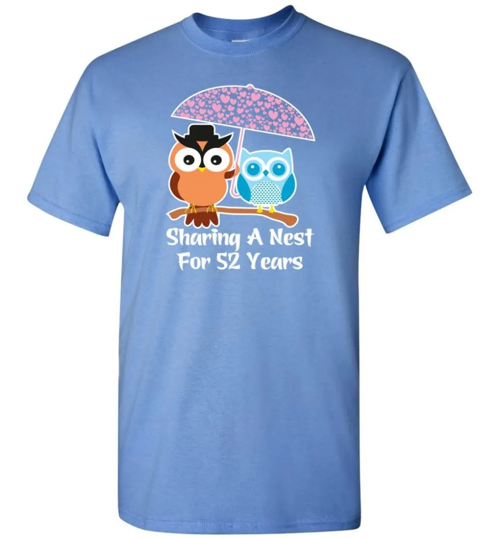 52 Years Wedding Anniversary Gifts Valentine's Day T-shirt