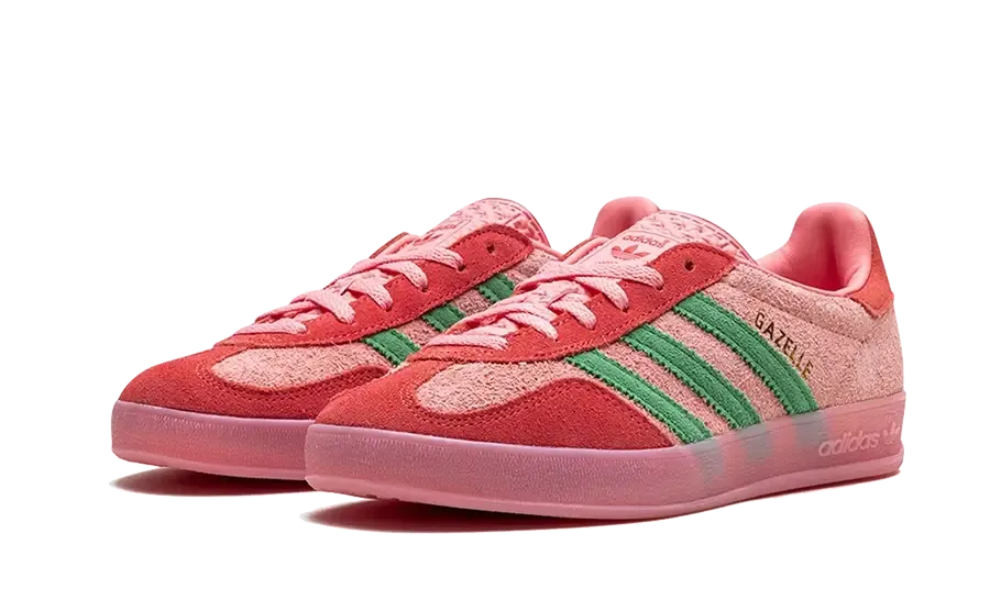 Adidas Gazelle Indoor Semi Pink Spark Preloved Scarlet