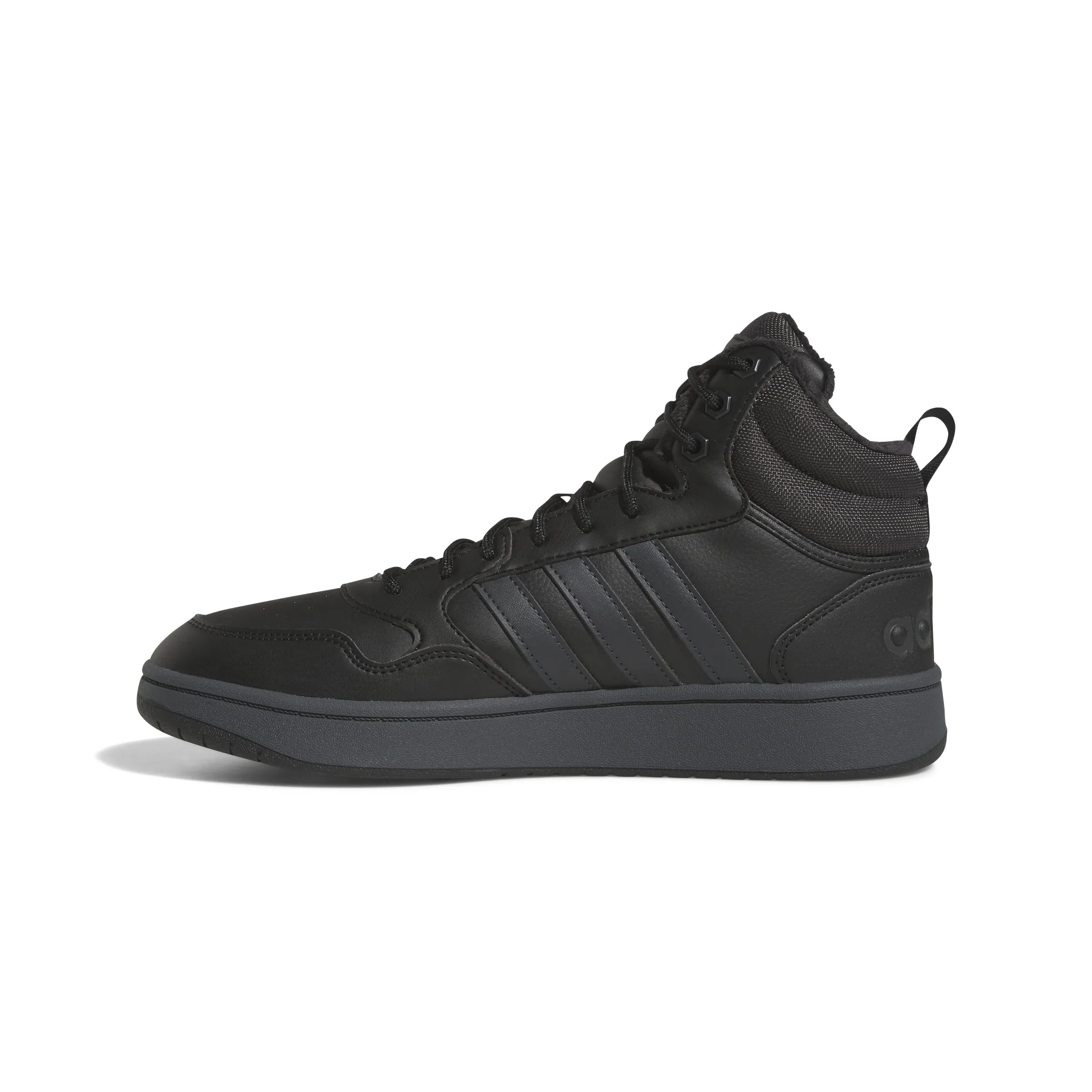 Adidas Hoops 3.0 Mid Winter Sneaker Black Carbon GW6421