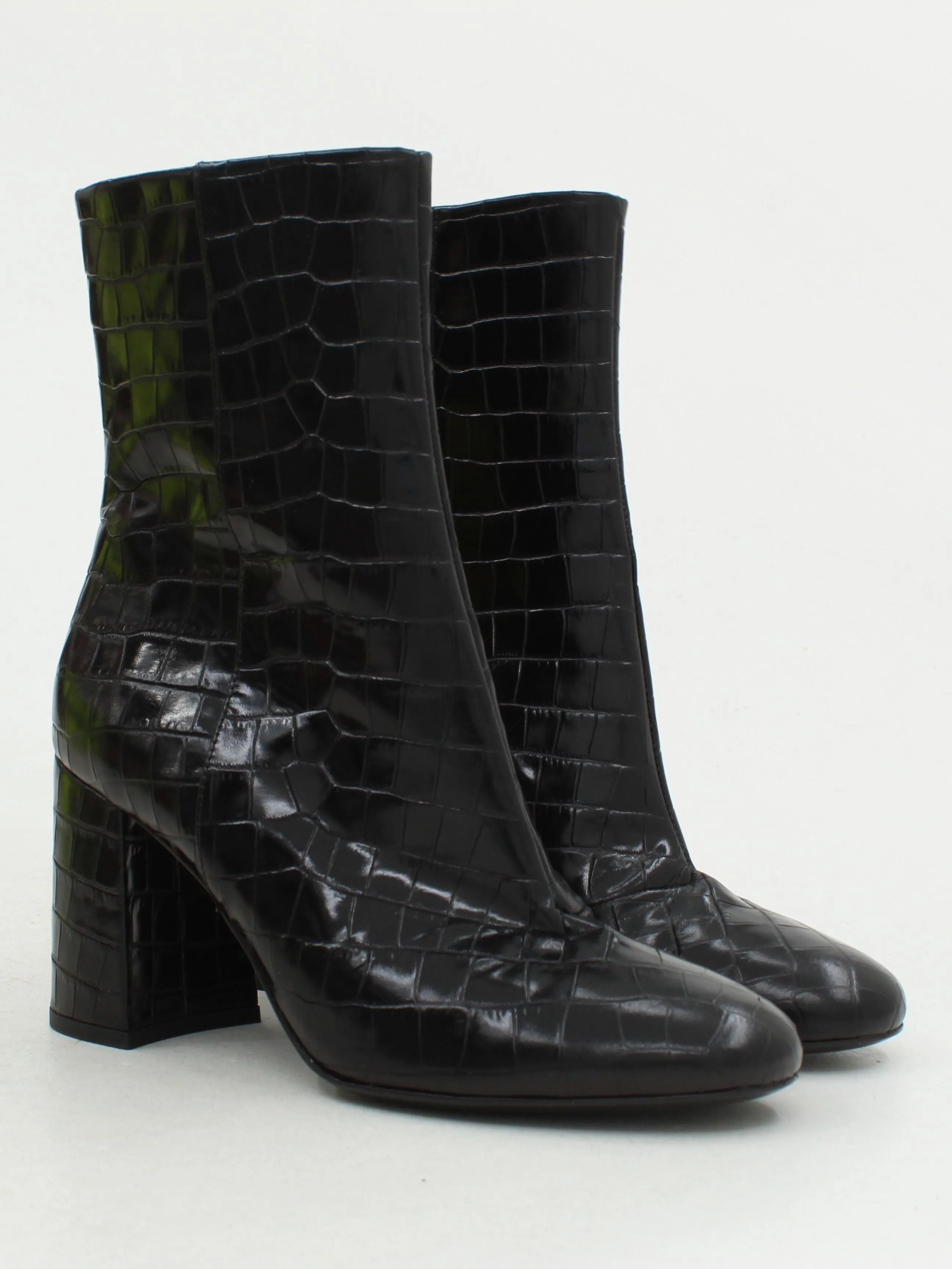 & Other Stories Women's Boots UK 7 Black 100% Other