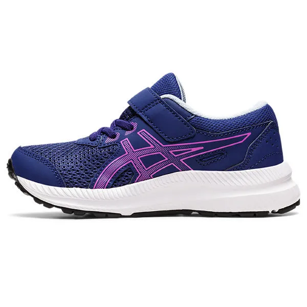 Asics Contend 8 PS Kids Dive Blue Orchid   