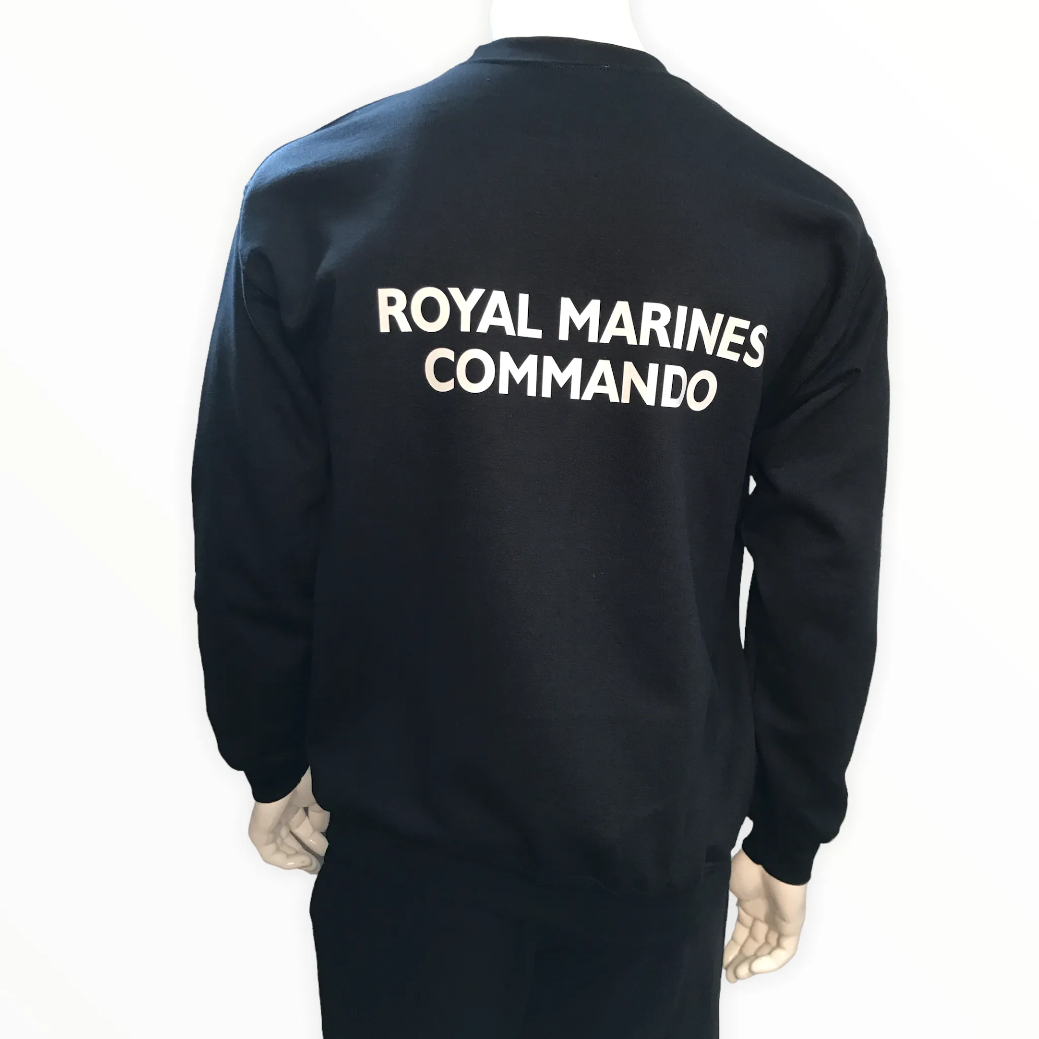 Basic Royal Marines Commando Sweatshirt - Black