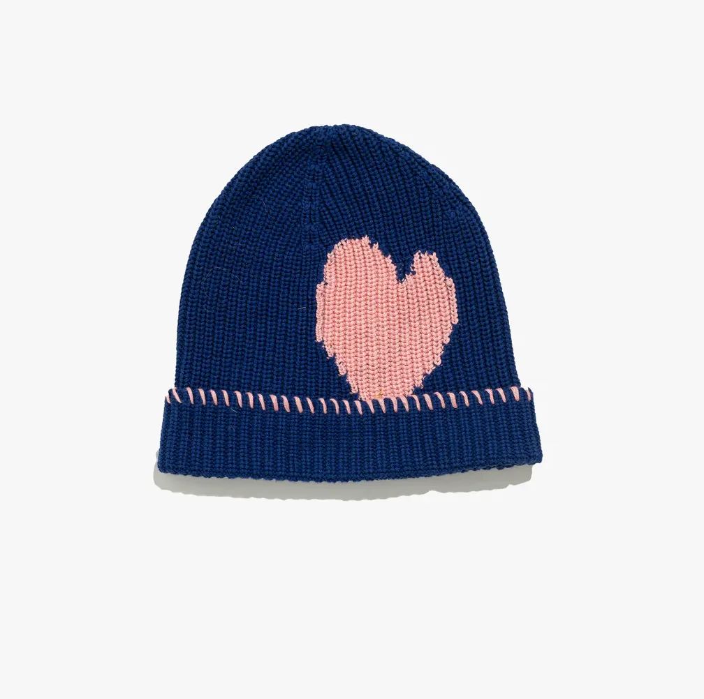 Beanie Max Heart Concord Blue