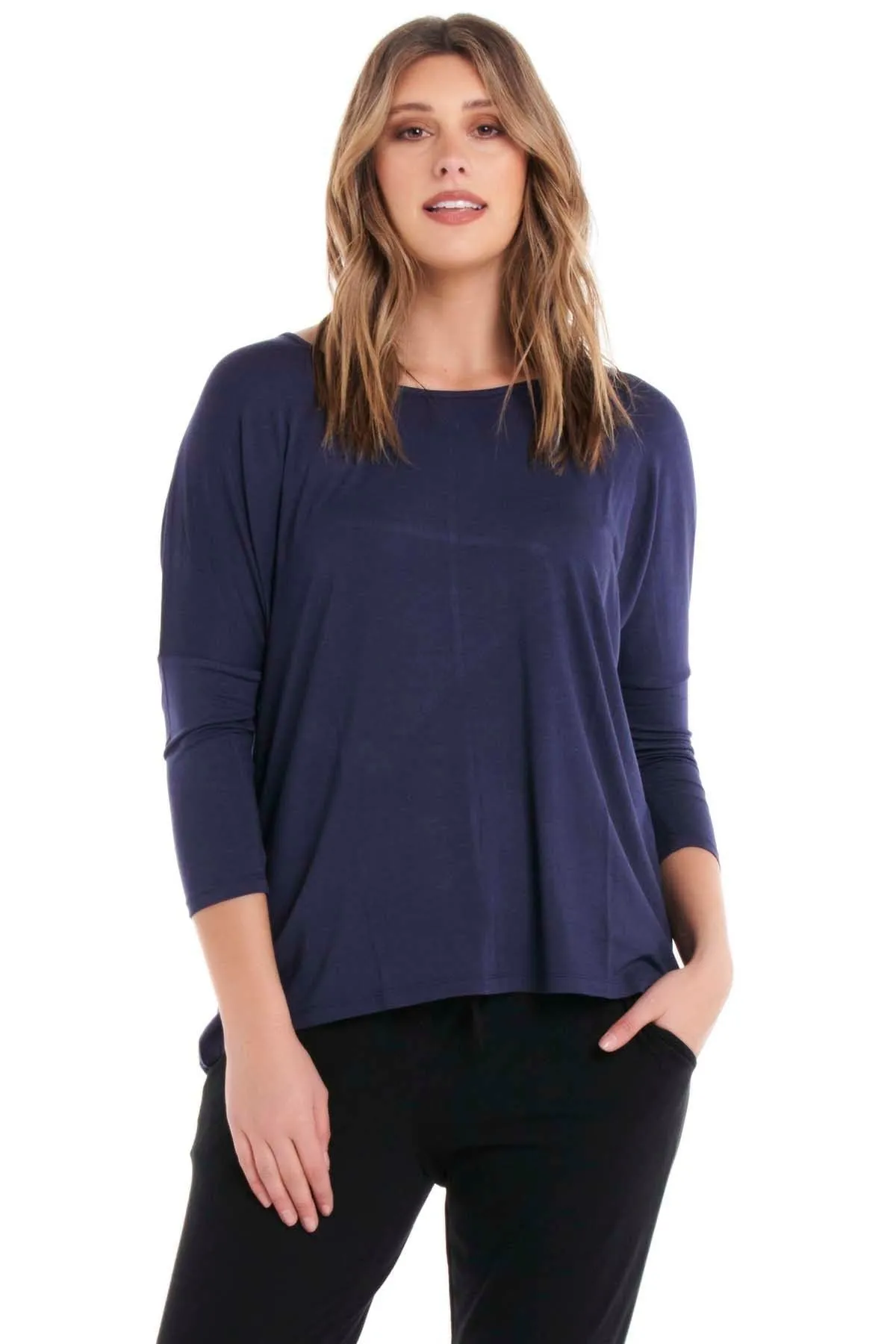 Betty Basics Milan Top in Navy