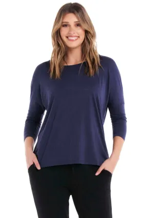 Betty Basics Milan Top in Navy