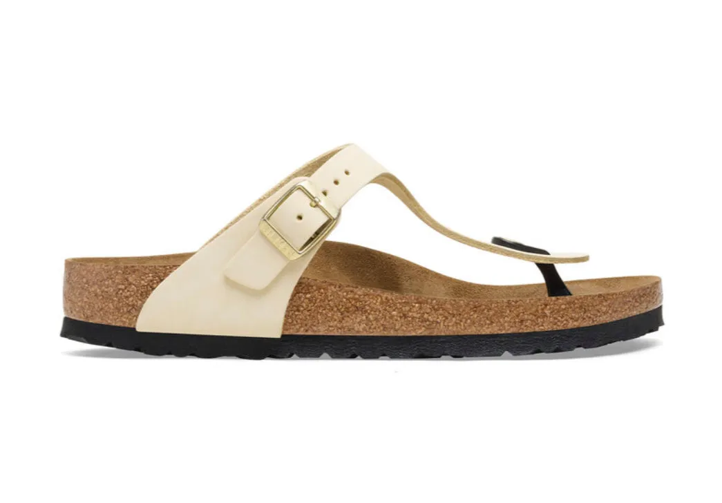 Birkenstock Gizeh Nubuk Leather Ecru 1026558