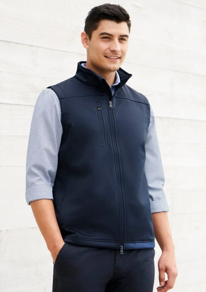 Biz Mens Softshell Vest J3881