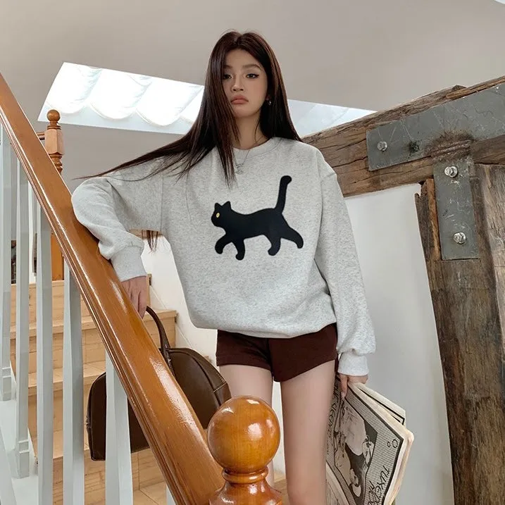 Black Cat Sweater