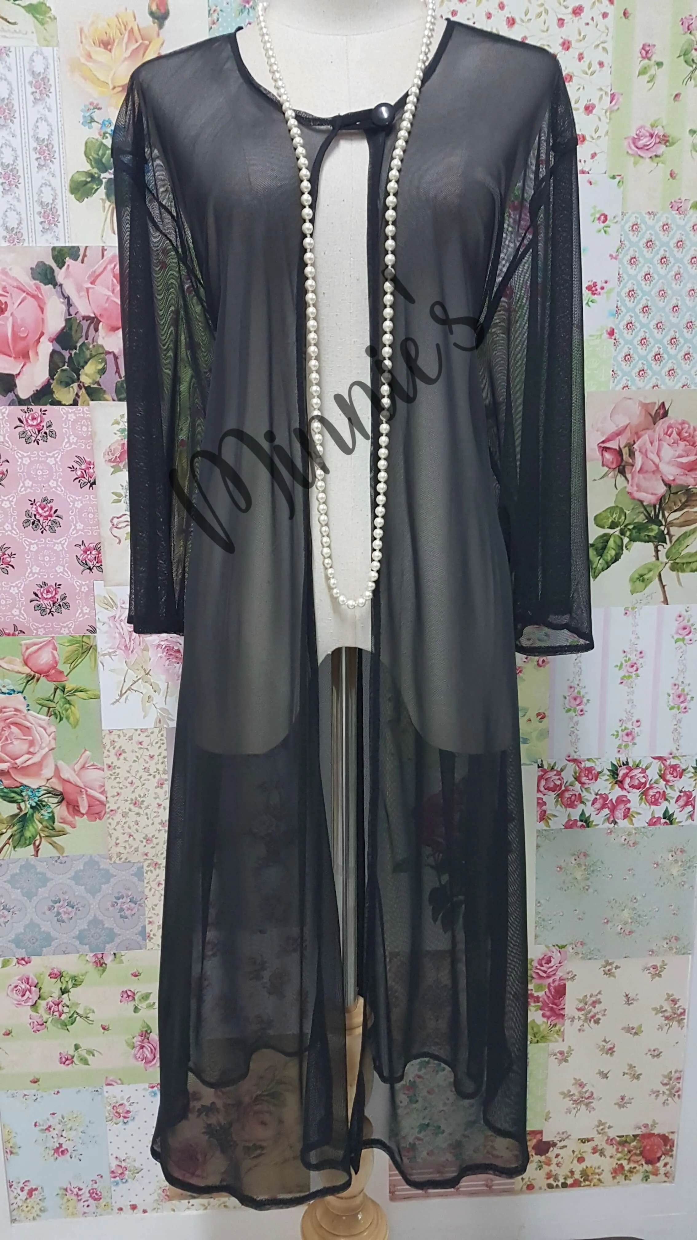 Black Mesh Jacket GD0195