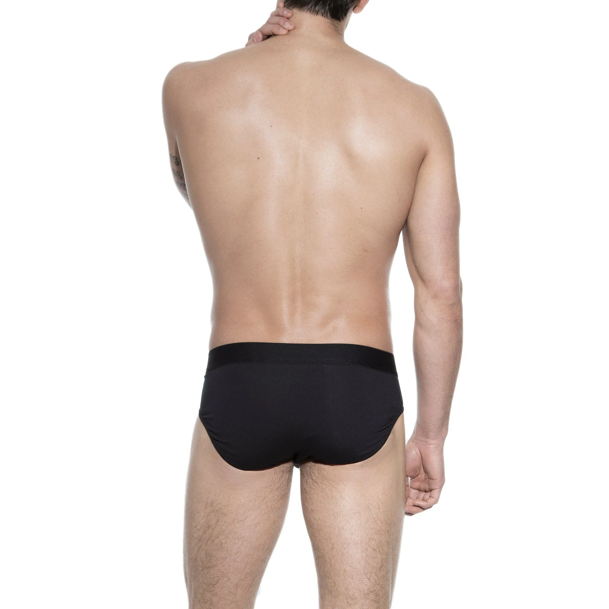 Bread and Boxers Black Brief