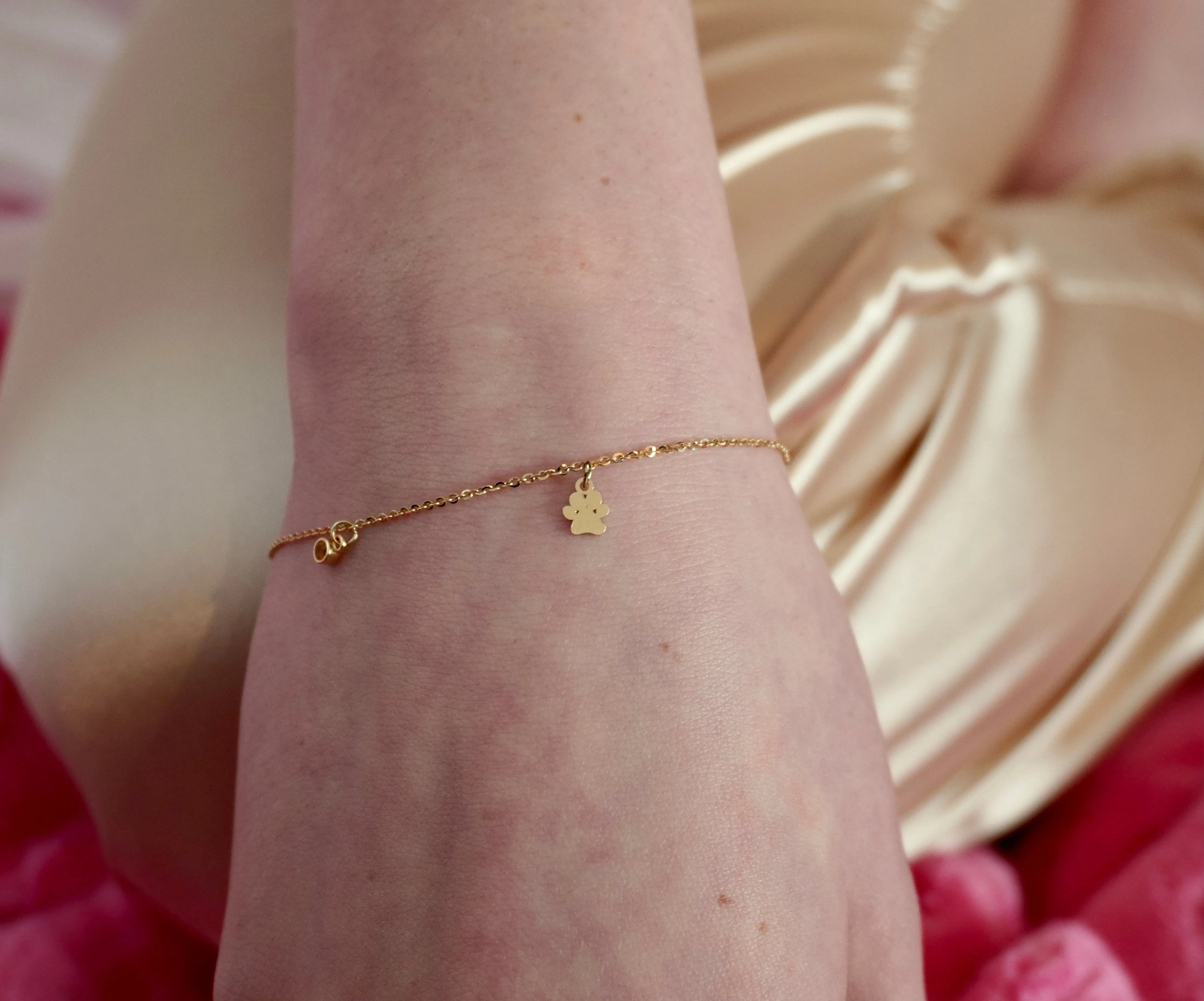 Build Your Own One Charm Bracelet | 10k Yellow Gold