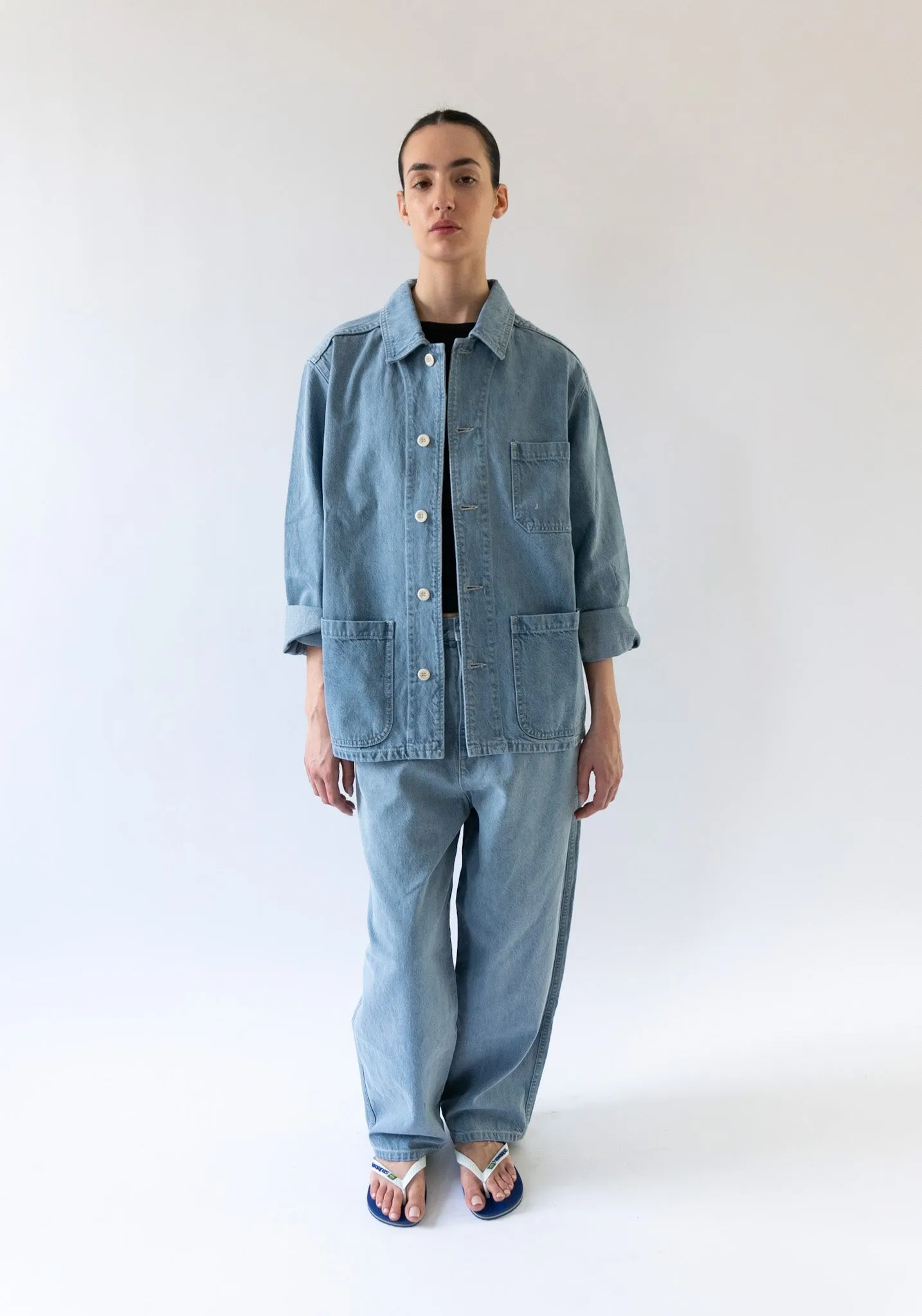 Chore Pant in Mineral Blue