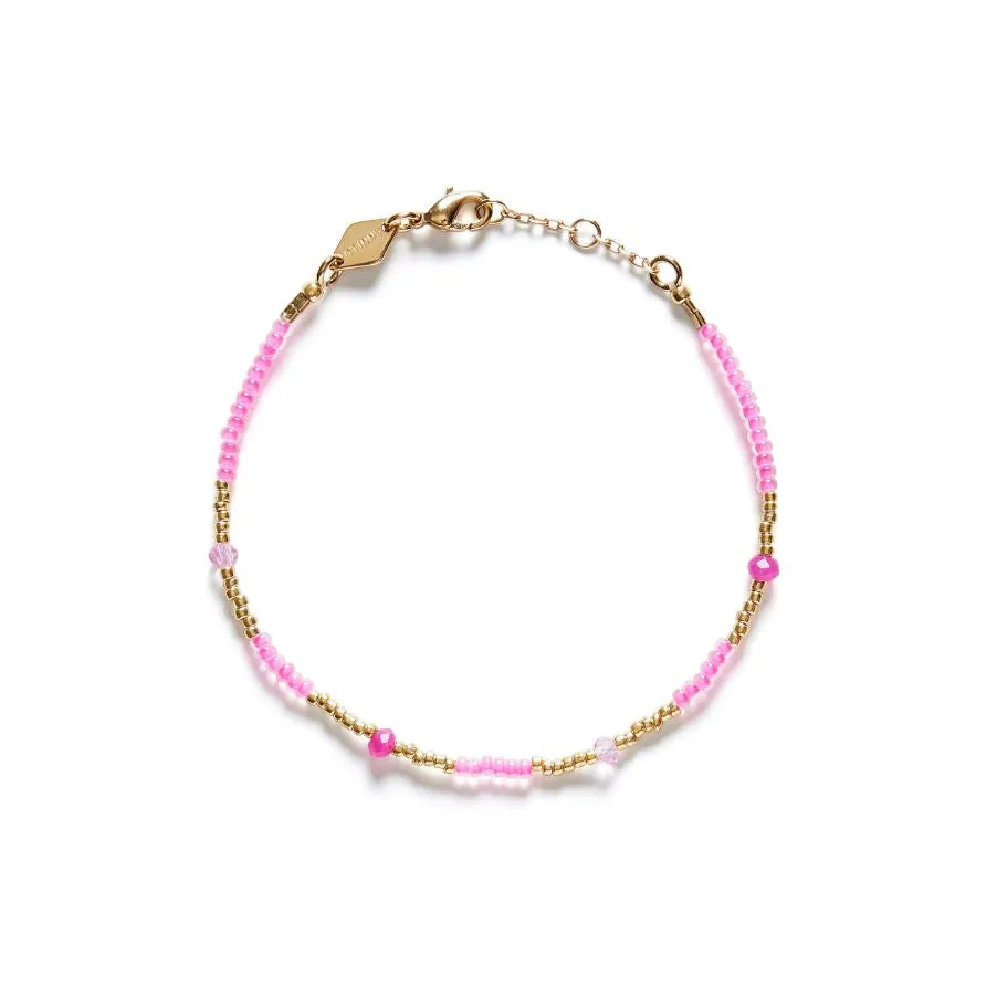 Clemence Bracelet, Hot Pink