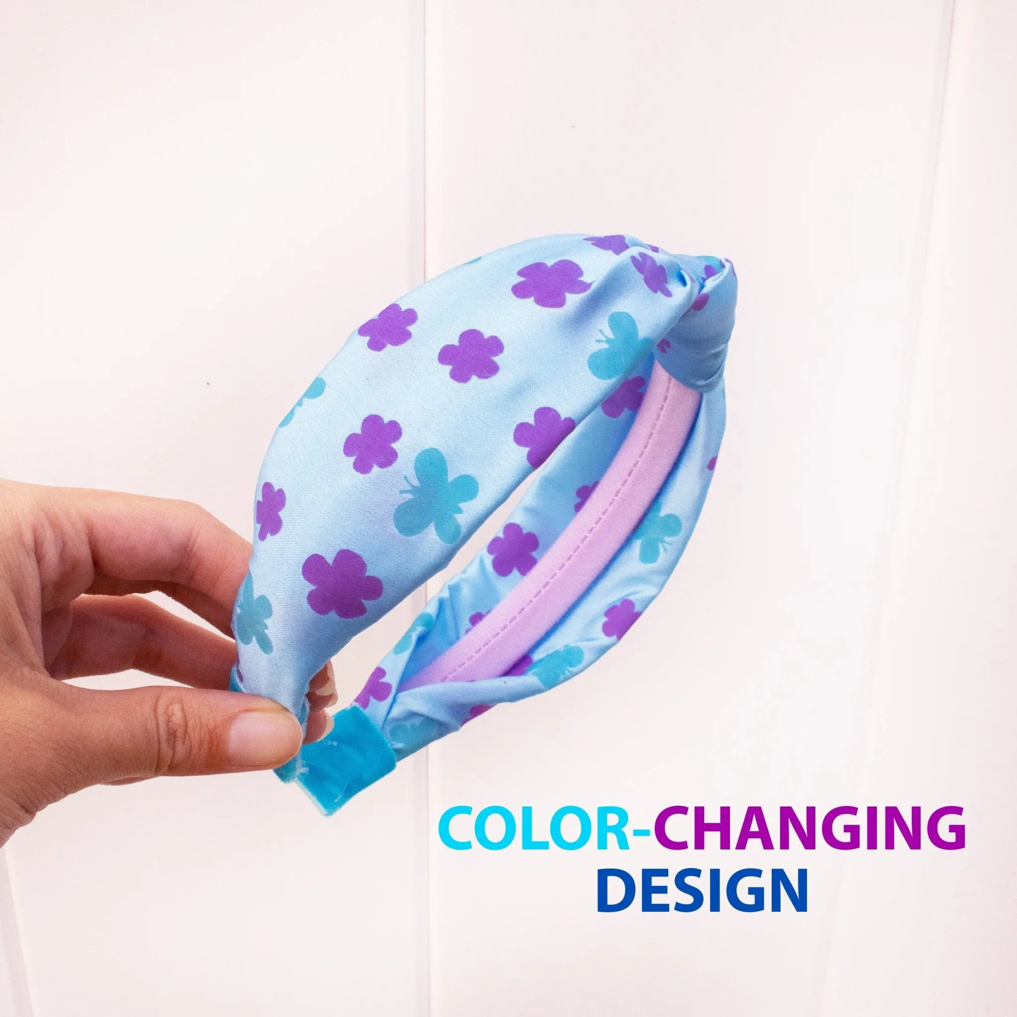 Color-Changing UV Ink Knot Headband