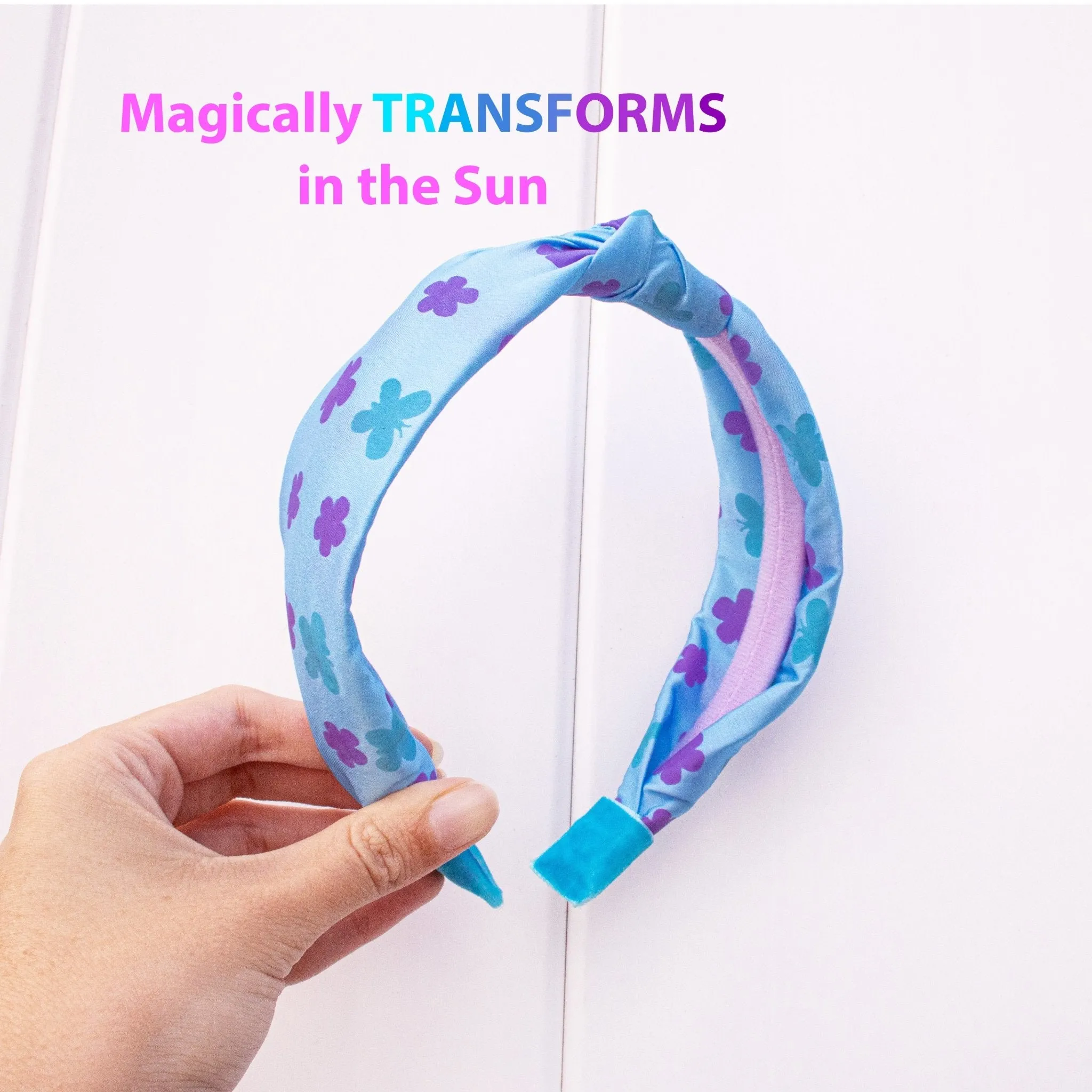 Color-Changing UV Ink Knot Headband