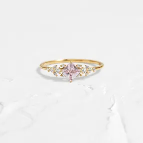 Damask Ring, Pale Pink Sapphire, Edition 3