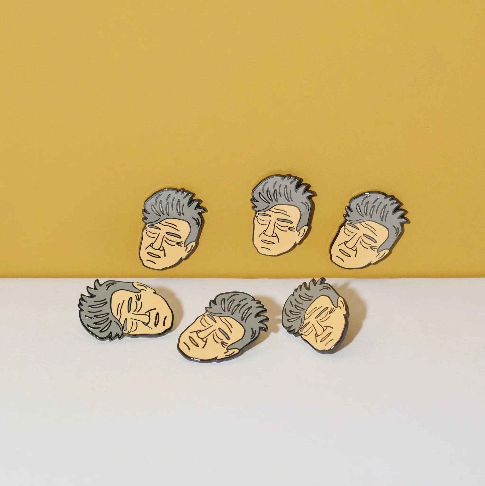 David Lynch Enamel Pin