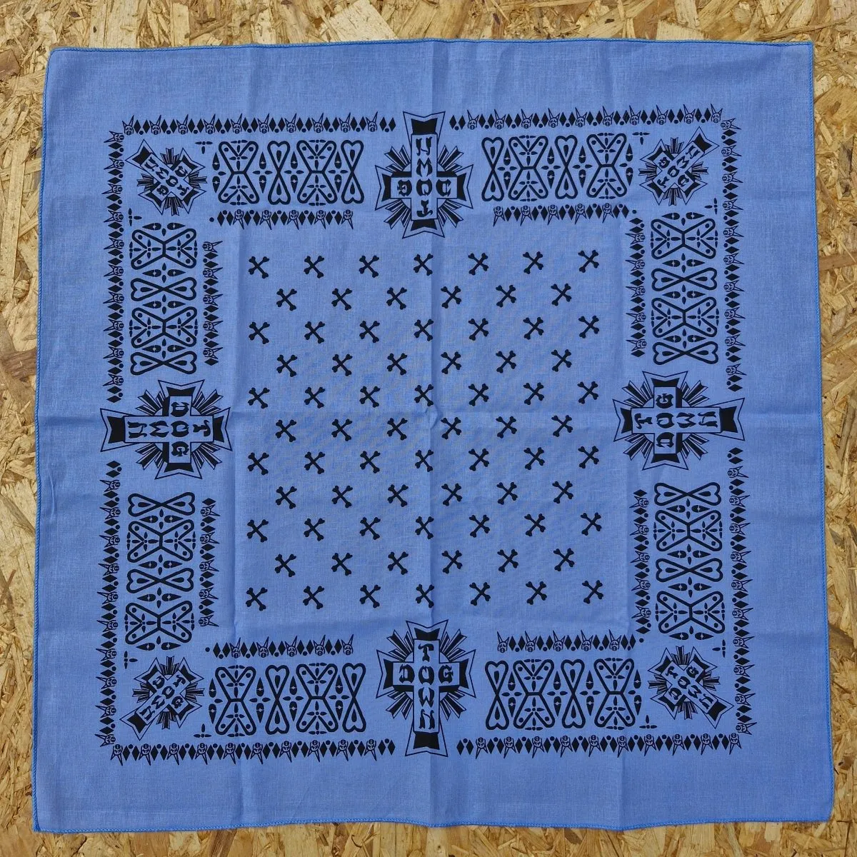 Dogtown Bandana Kopftuch light blue