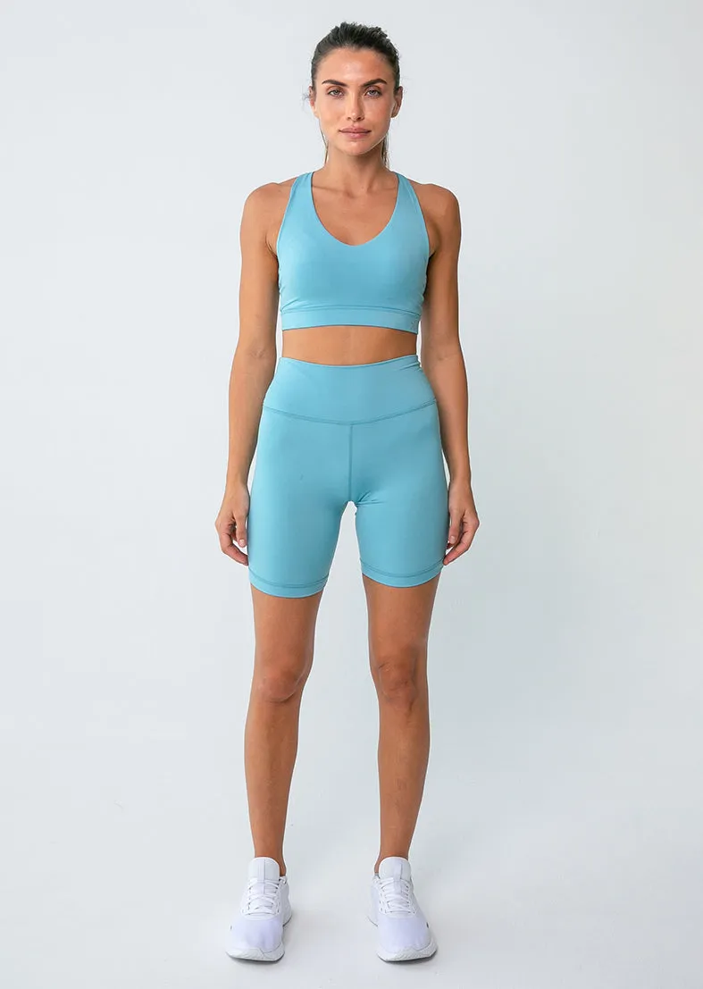 Elevate Touch Cycle Shorts Smoke Blue FINAL SALE