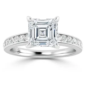 Eva - Platinum - Asscher