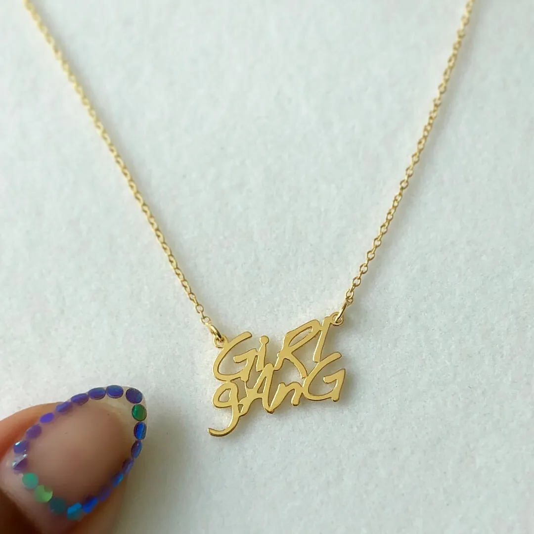 Girl Gang Necklace