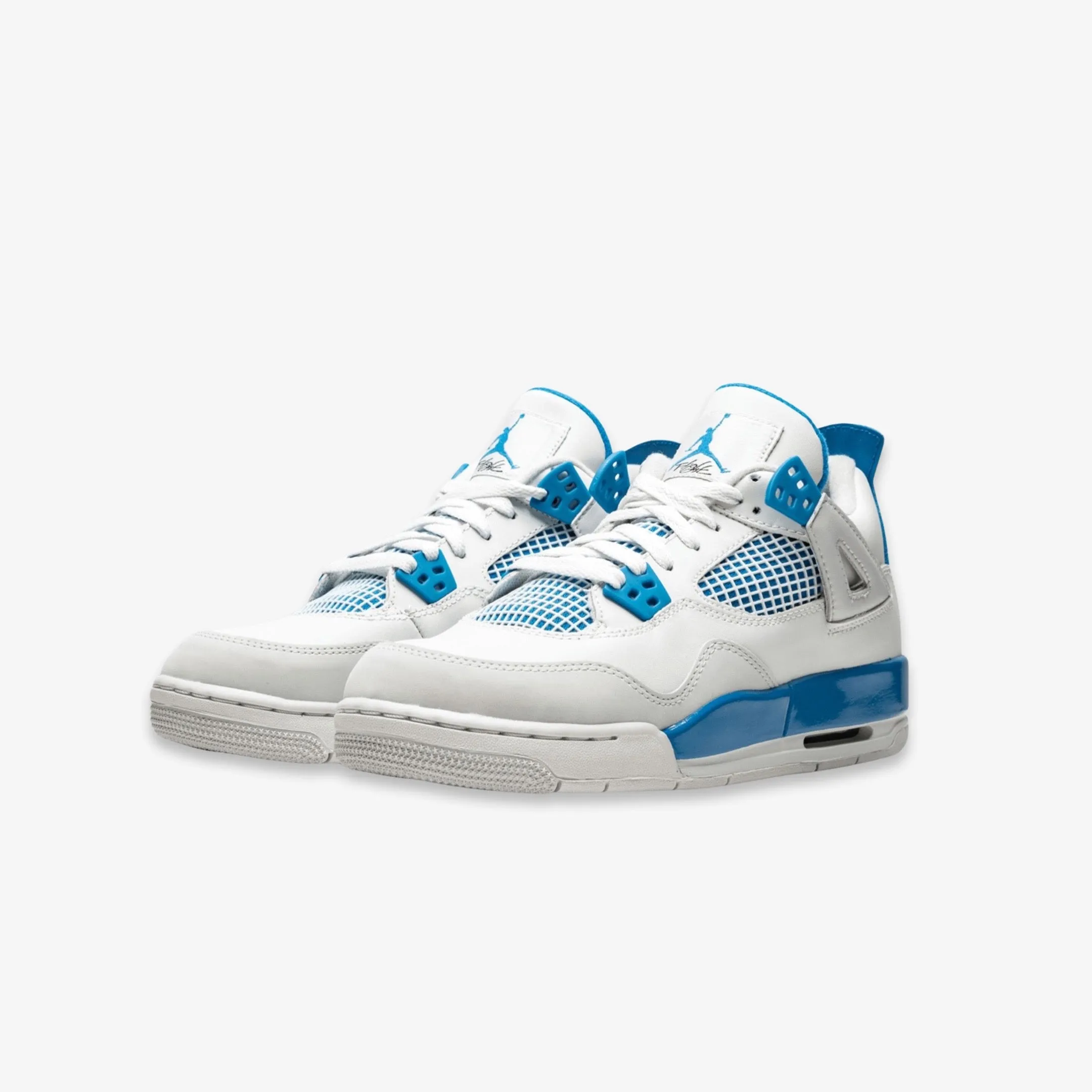 (GS) Air Jordan 4 Retro 'Military Blue' (2012) 408452-105