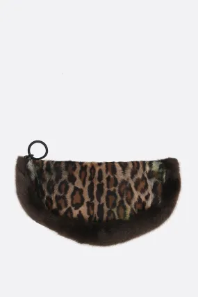 H30 faux fur crossbody bag