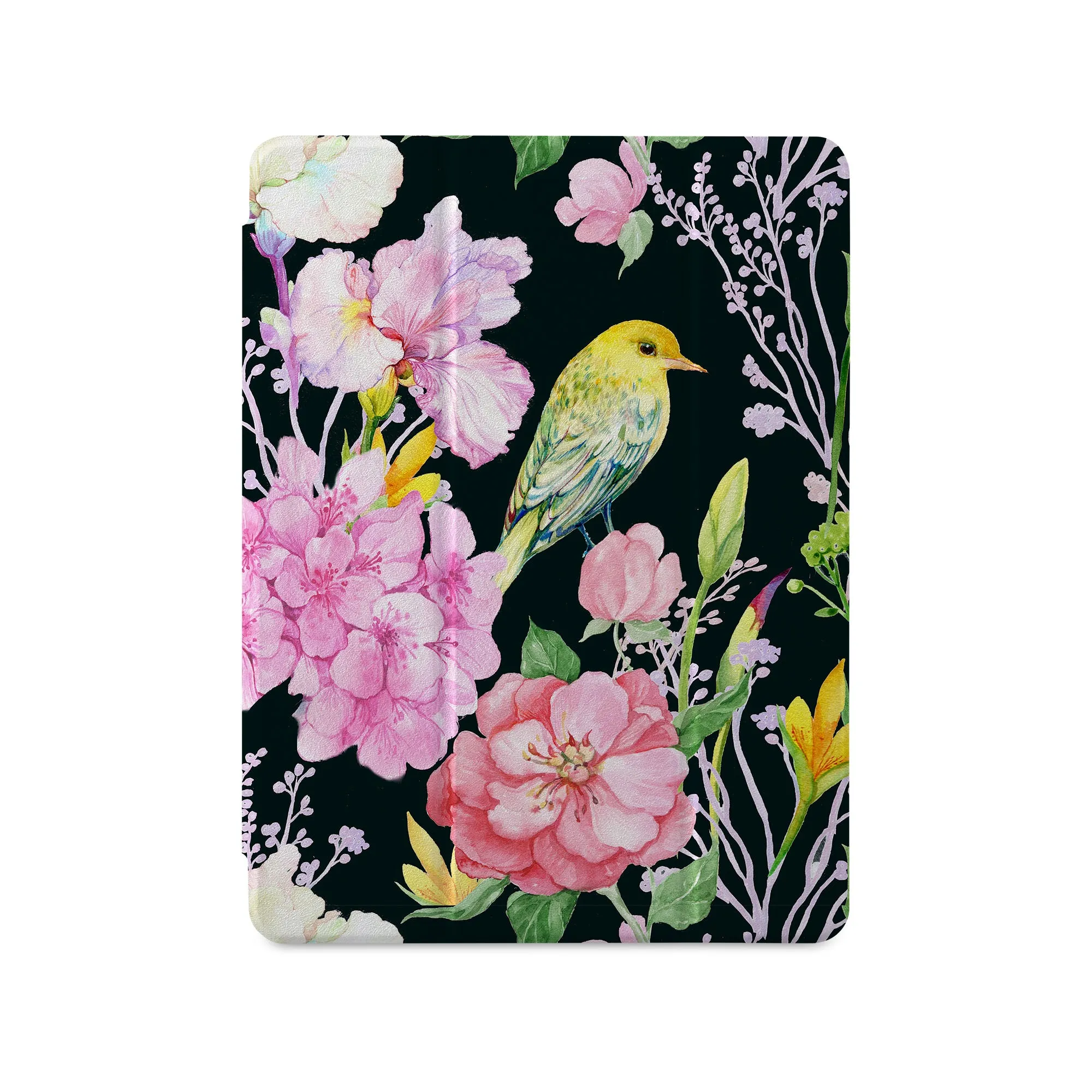 iPad 360 Elite Case - Black Flower