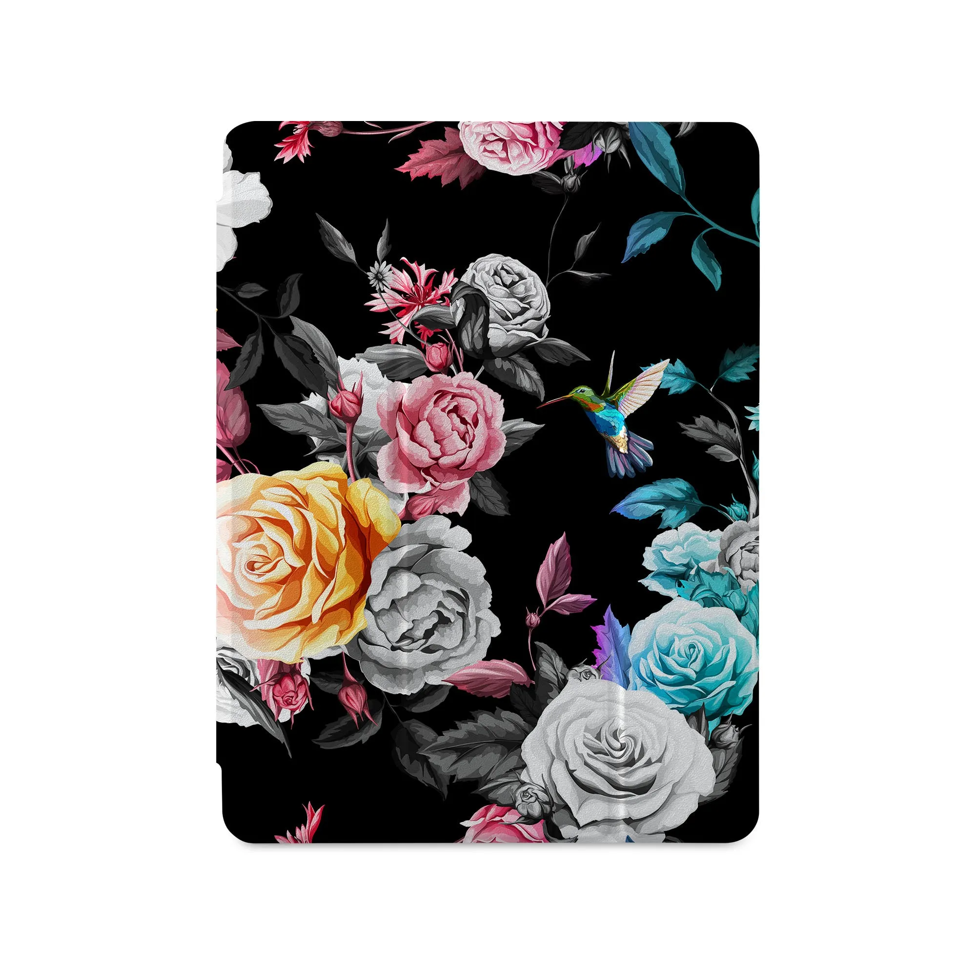 iPad 360 Elite Case - Black Flower