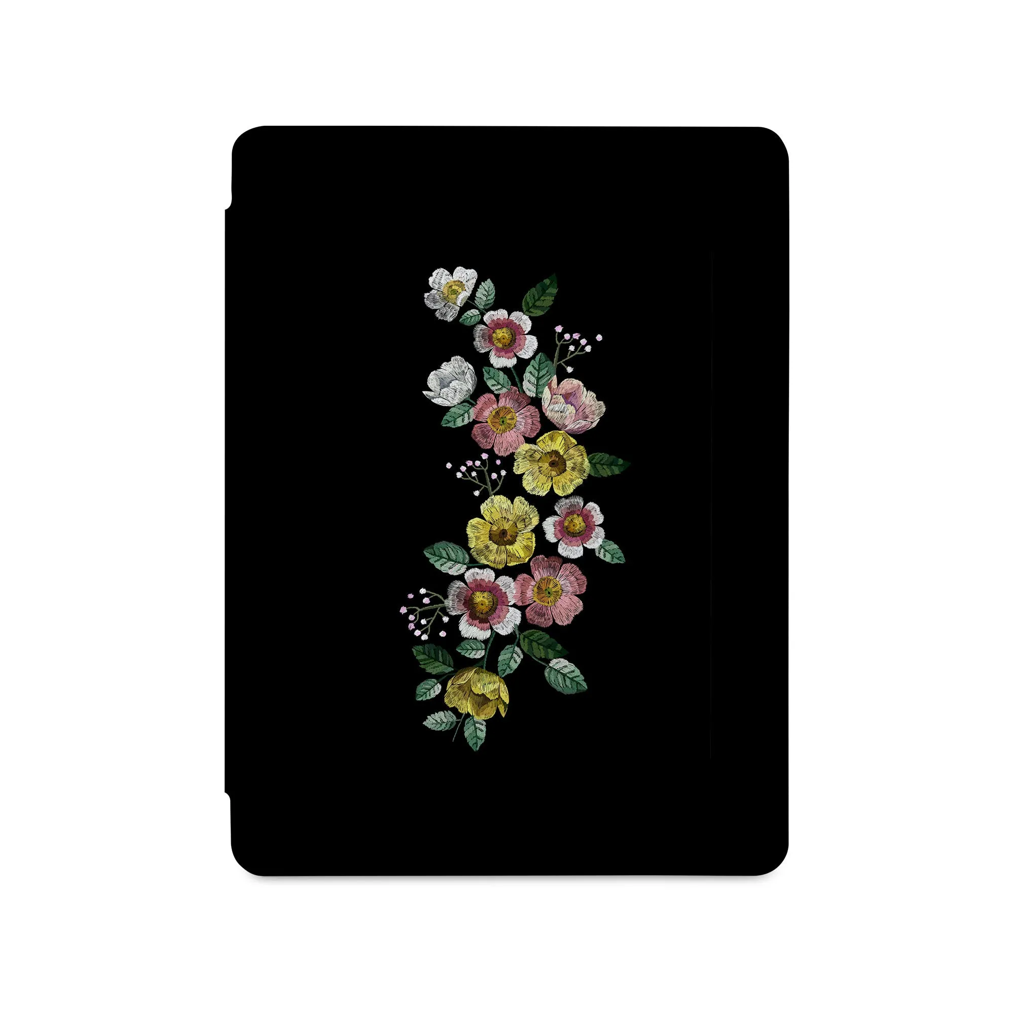 iPad 360 Elite Case - Black Flower