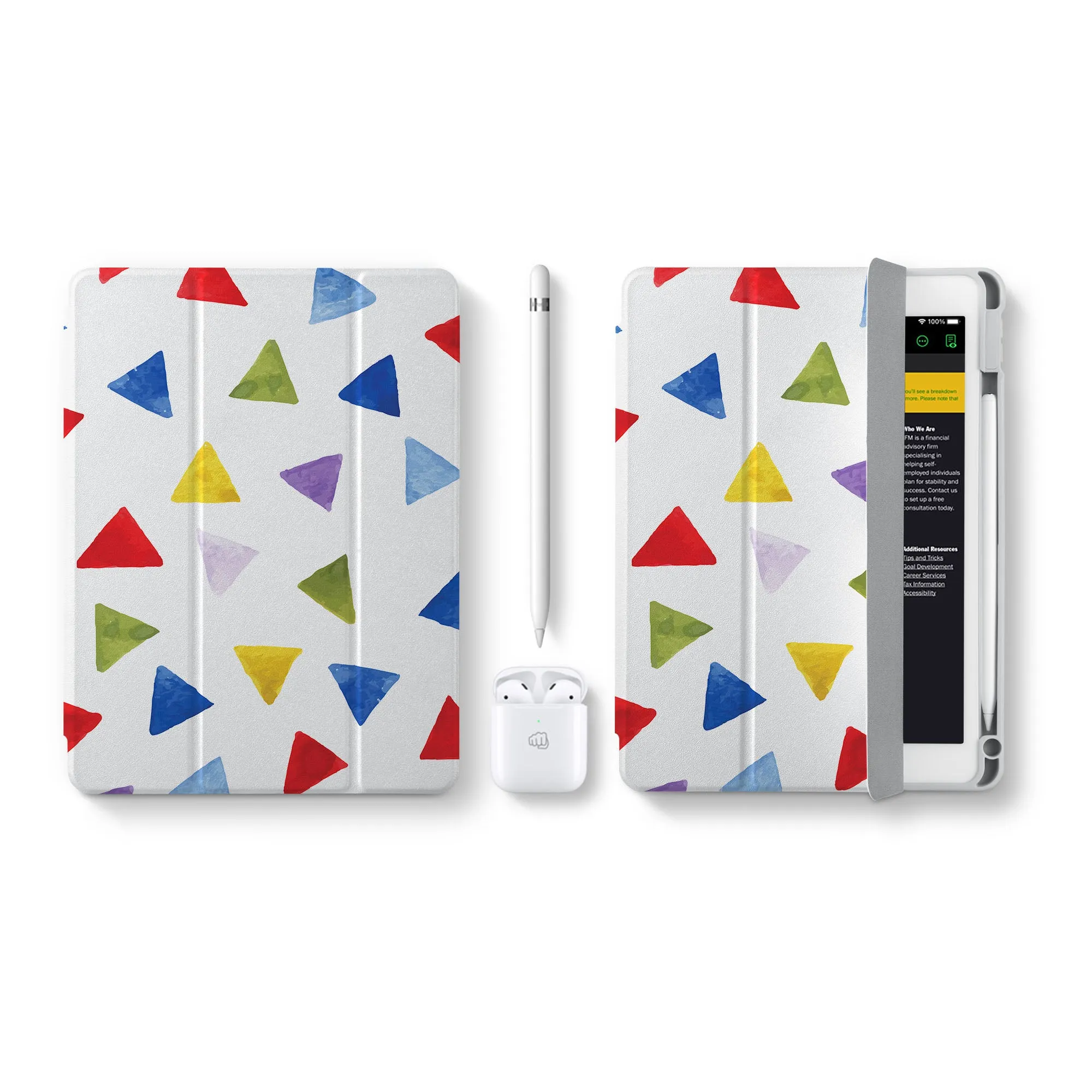 iPad 360 Elite Case - Geometry Pattern