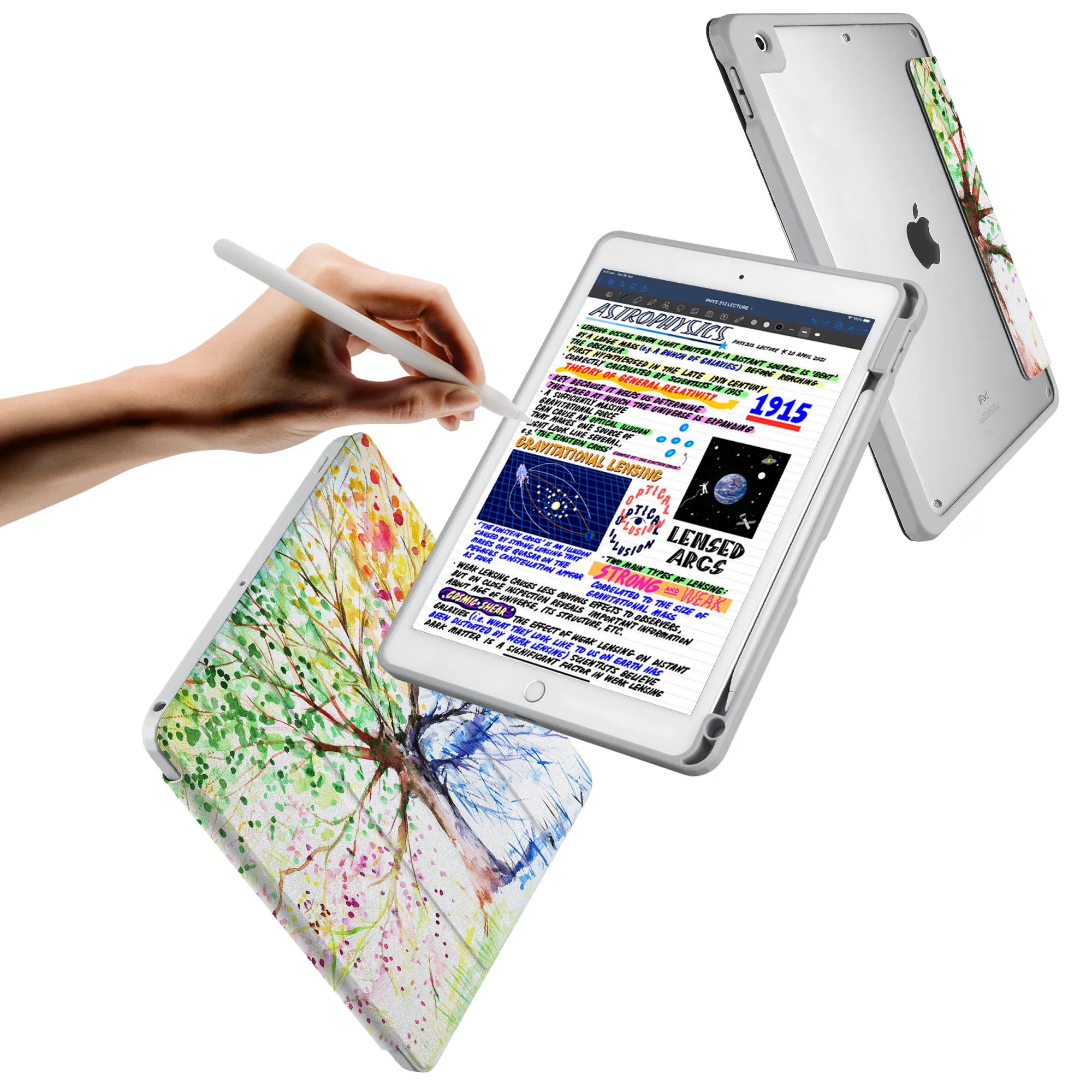 iPad 360 Elite Case - Watercolor Flower