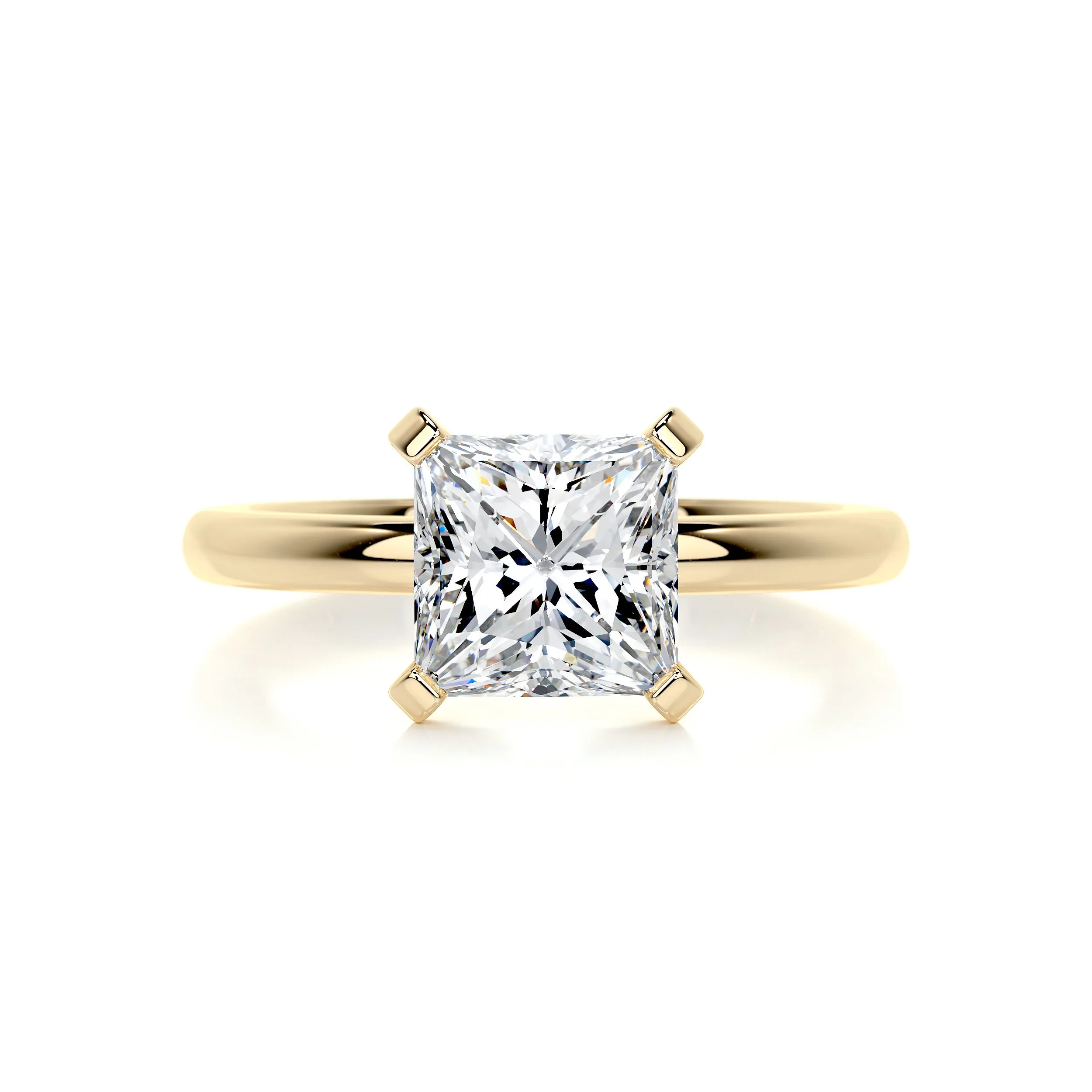 Isabelle Diamond Engagement Ring -18K Yellow Gold