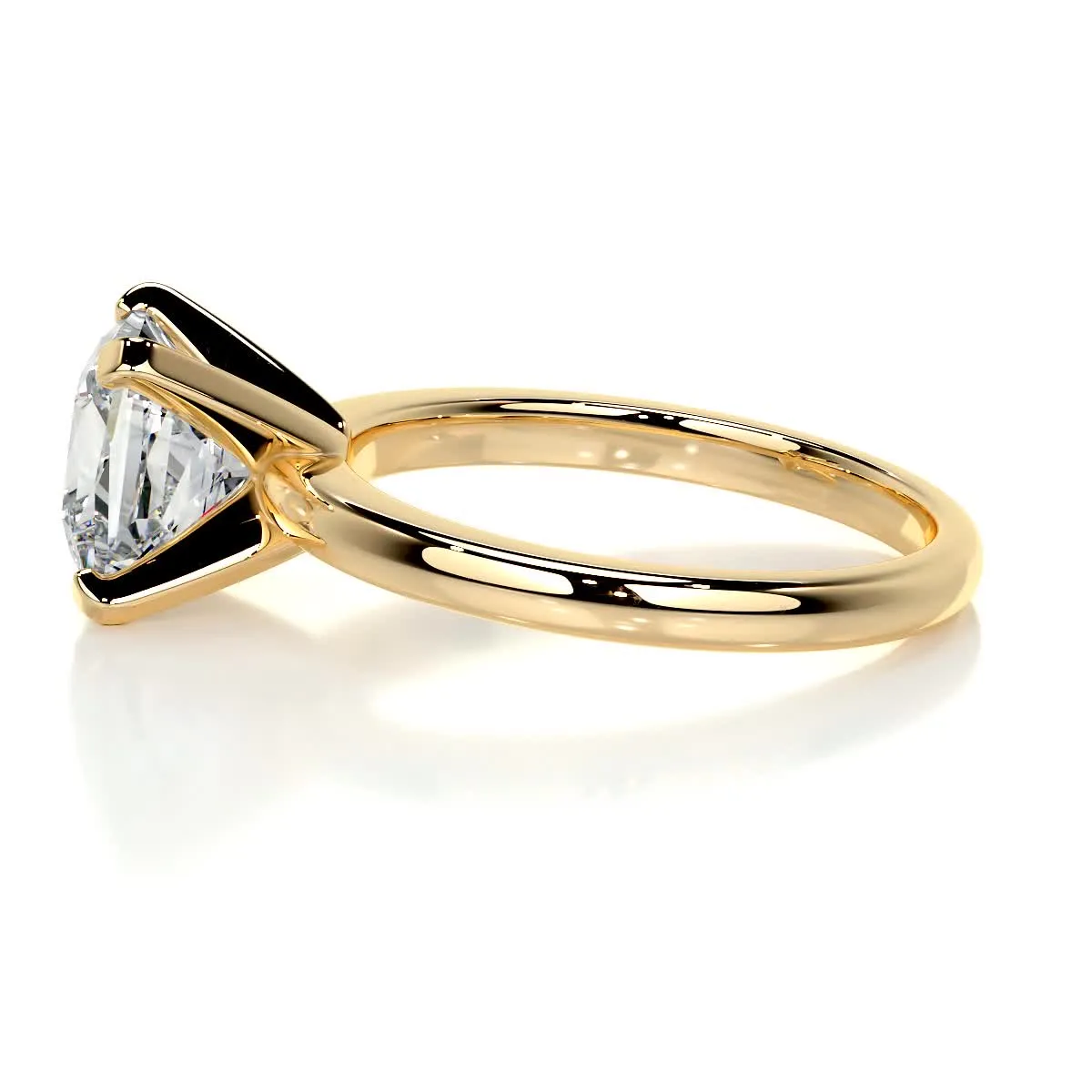 Isabelle Diamond Engagement Ring -18K Yellow Gold