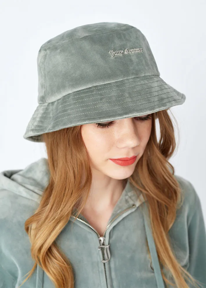 Juicy Couture Ellie Velour Bllehat - chinois green