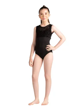 Kids Aria Wildflower Overlay Leotard