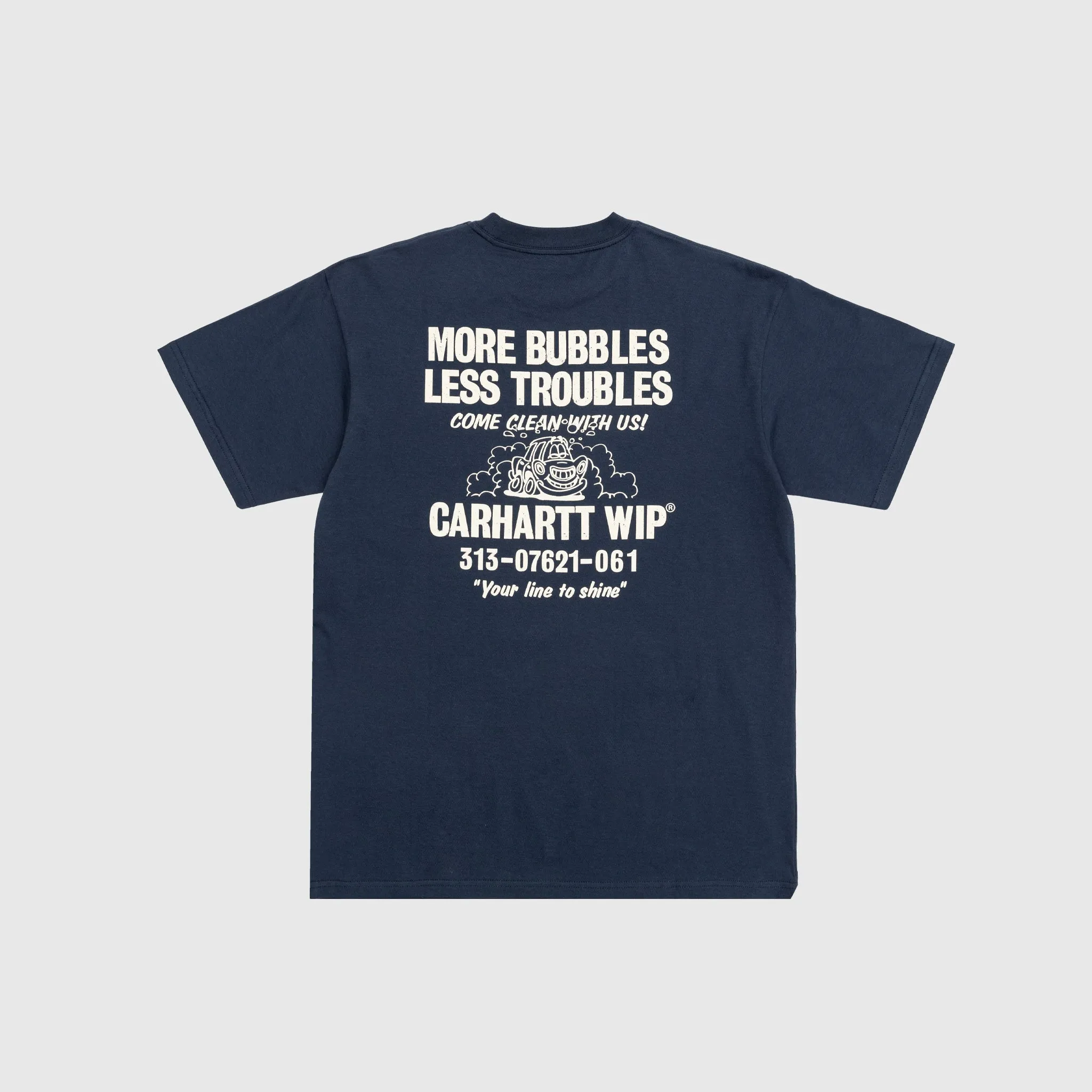 LESS TROUBLES S/S T-SHIRT