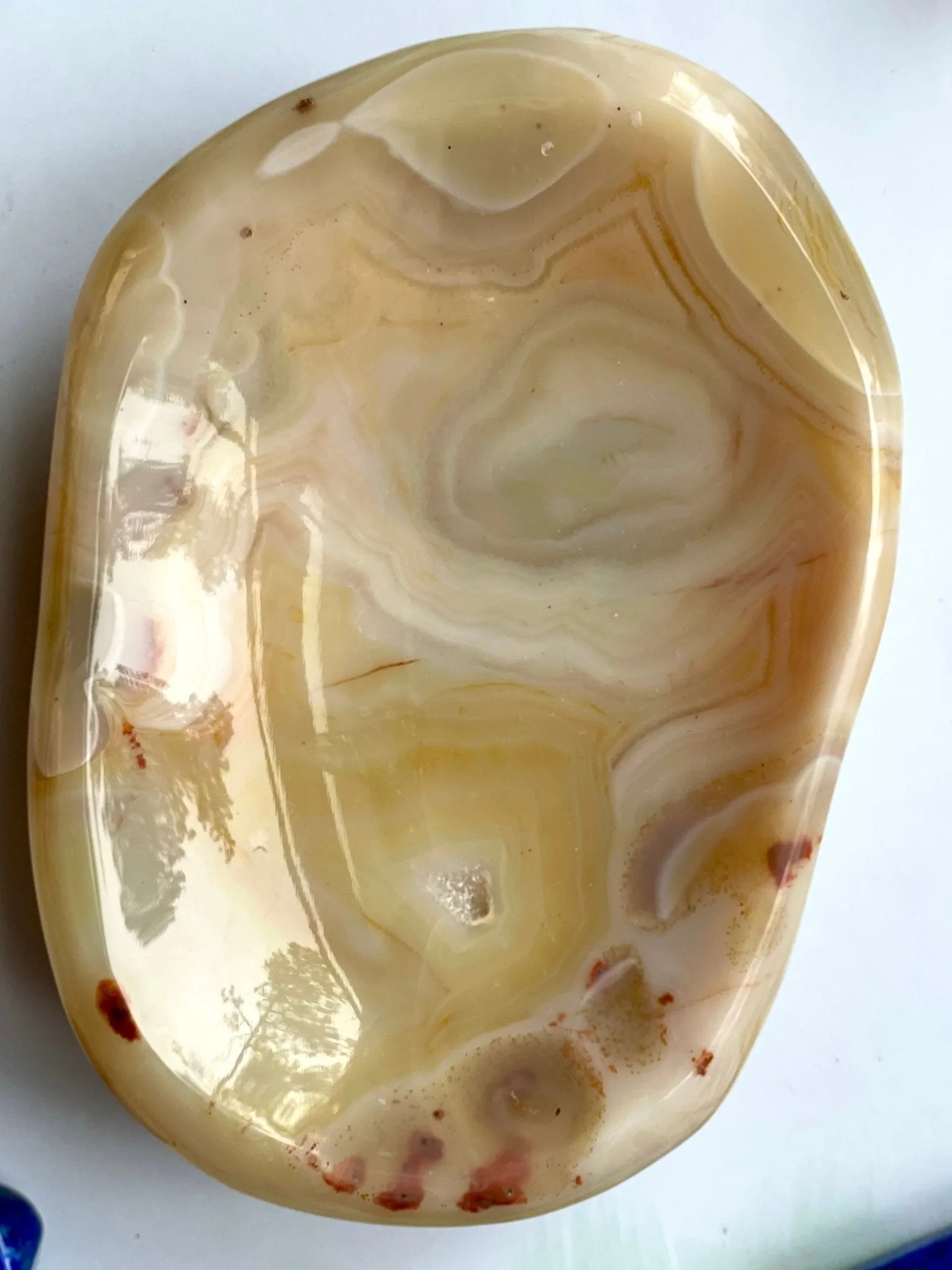 Lines Agate Bowl