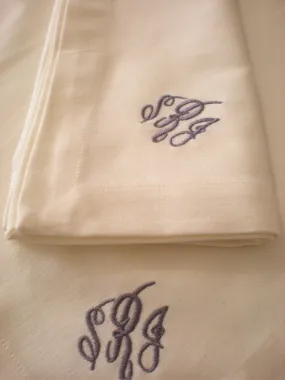 Masse Monogram Cloth Napkins