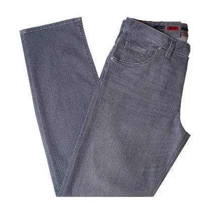 Men's Alberto | 1787 Stone Modern Fit Jean | Lt Grey