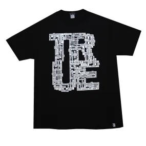 Men's True Street Signs T-Shirt Black