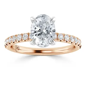 Millie - 18ct Rose Gold - Oval