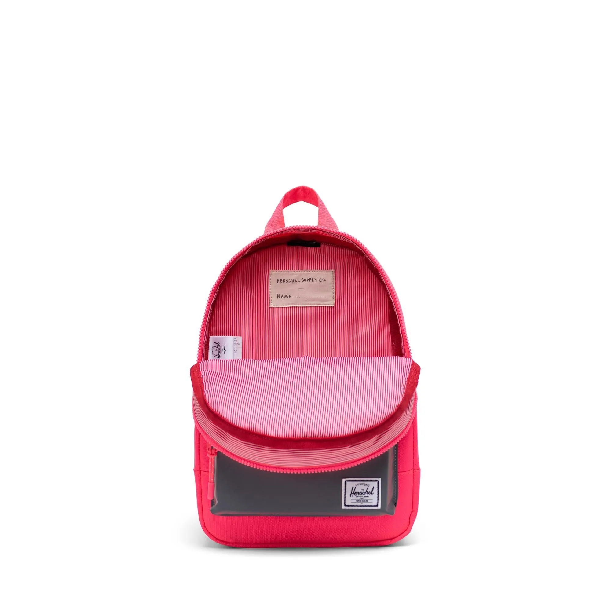 Mochila Herschel Heritage Kids Neon Pink/Silver - Reflective