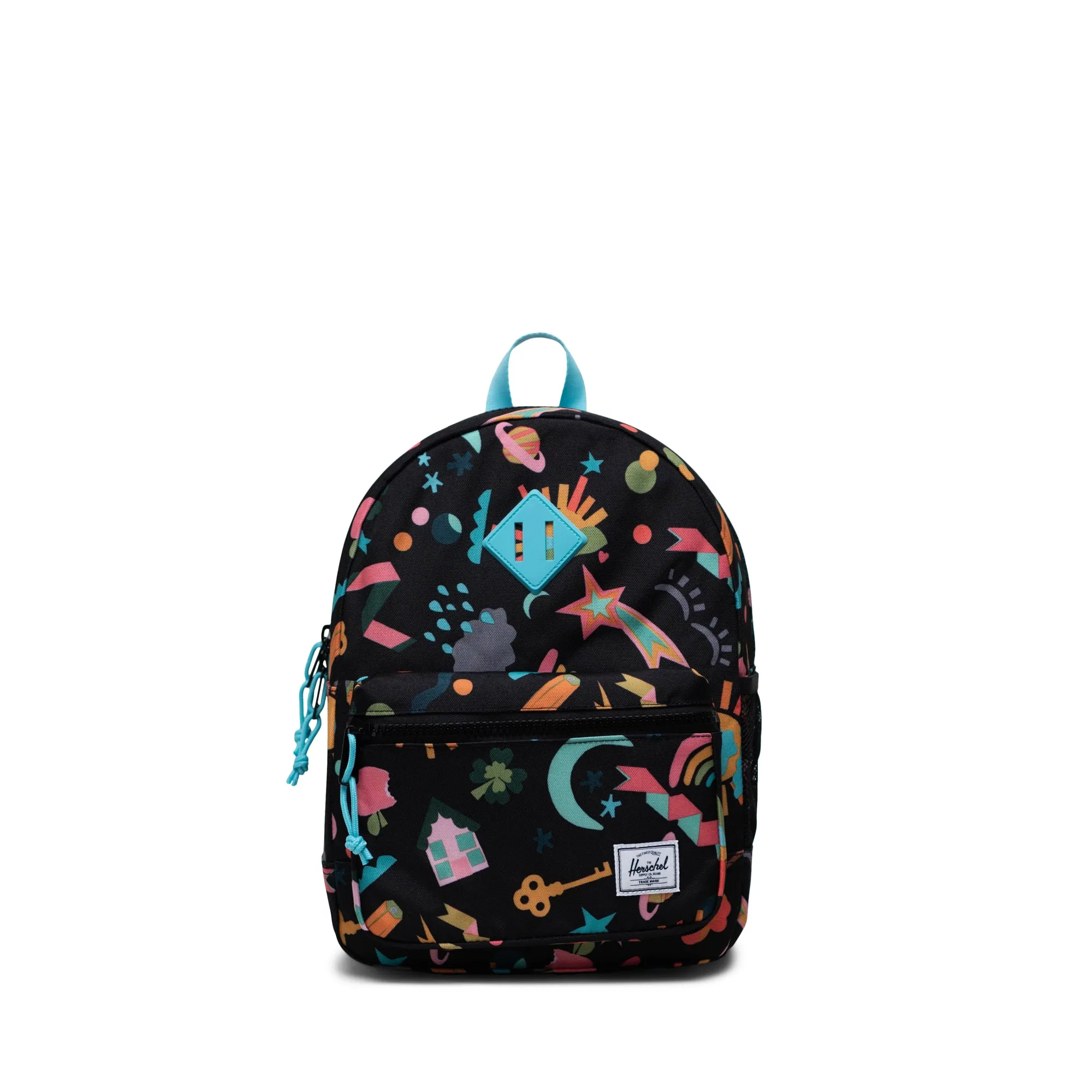 Mochila Herschel Heritage Kids Scrapbook Black