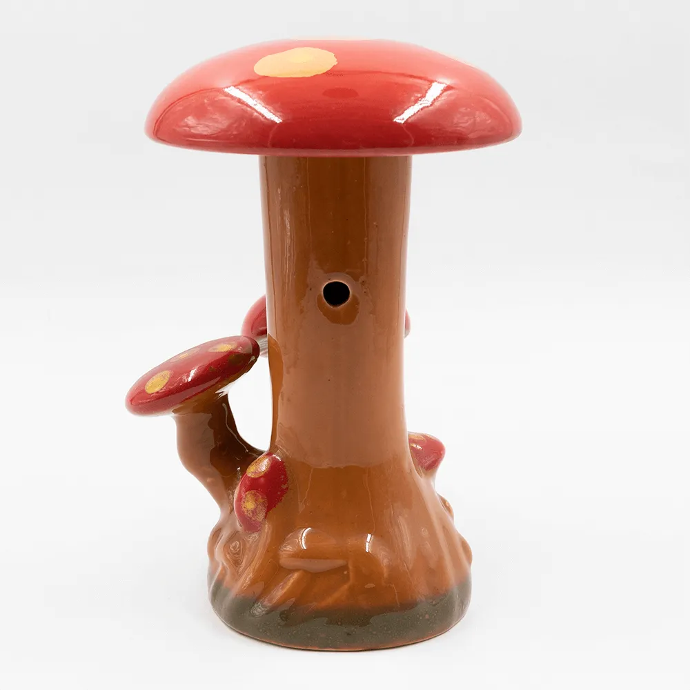 Mushroom Fantasy Ceramic Bong