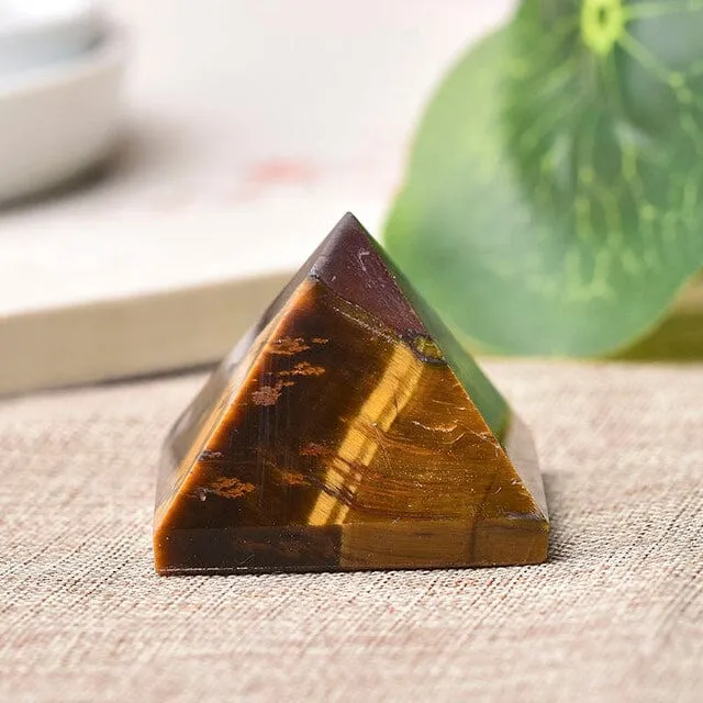 Natural Pyramid Gemstones